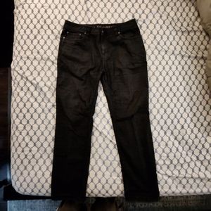 Men's prana jeans black 36x34 slim fit